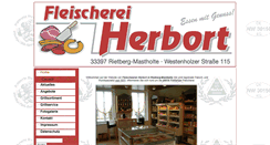 Desktop Screenshot of fleischwaren-herbort.de